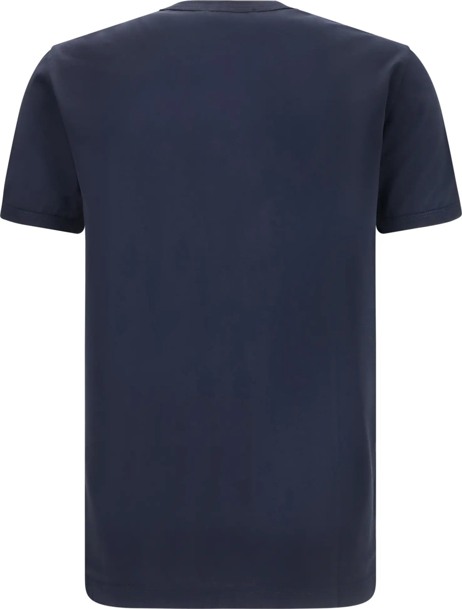 Tricou Cotton T-shirt with logo plaque - Img 2