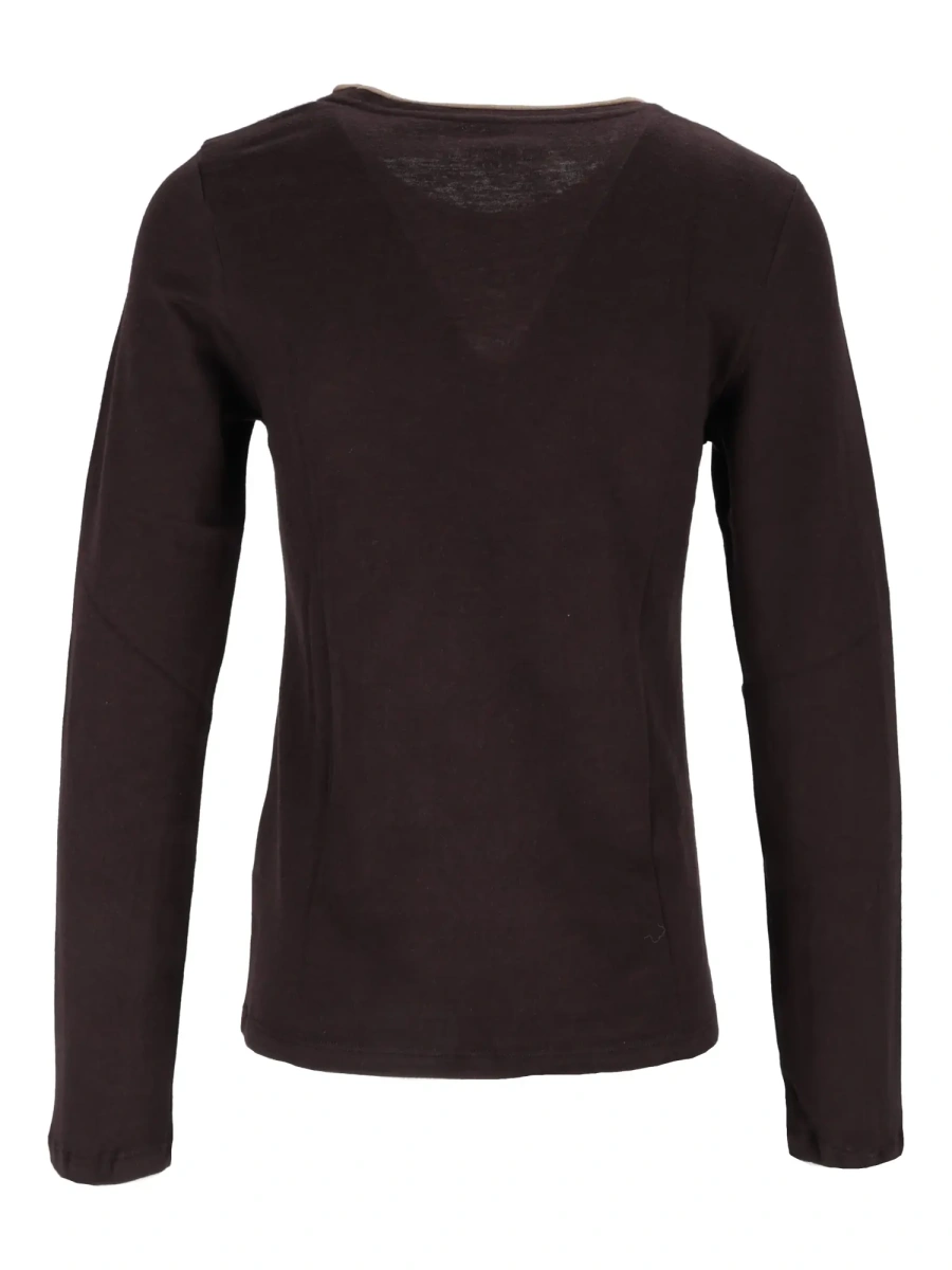 Tricou Crew neck long-sleeved t-shirt - Img 2