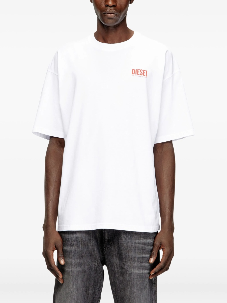 Tricou Diesel alb - Img 3