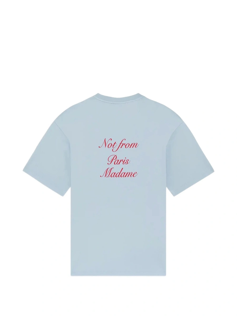 Tricou DRÔLE DE MONSIEUR albastru - Img 2