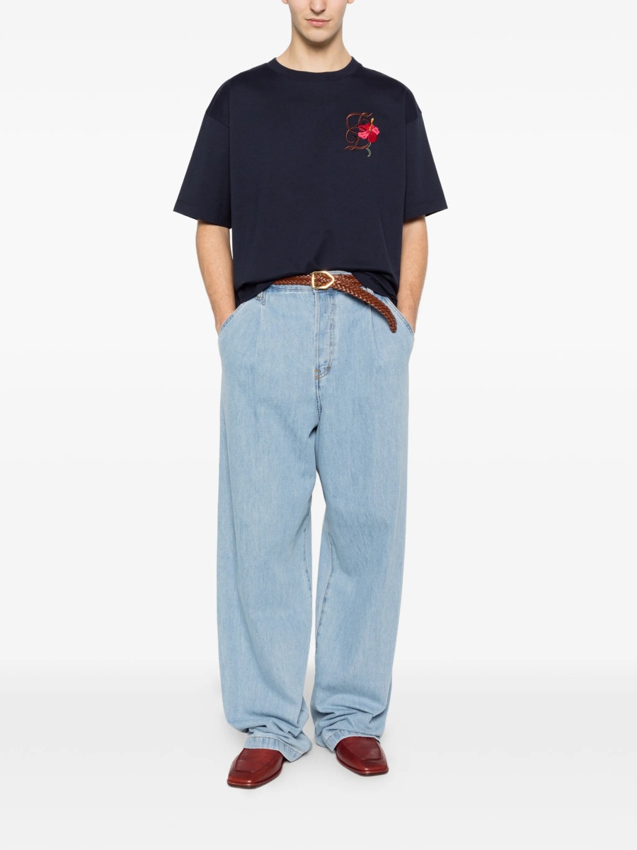 Tricou DRÔLE DE MONSIEUR albastru - Img 2