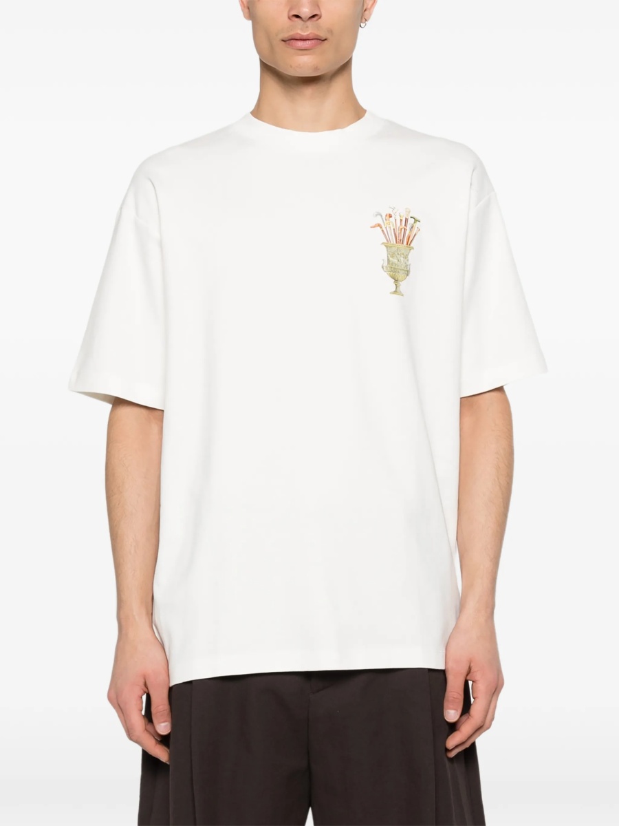 Tricou DRÔLE DE MONSIEUR alb - Img 3