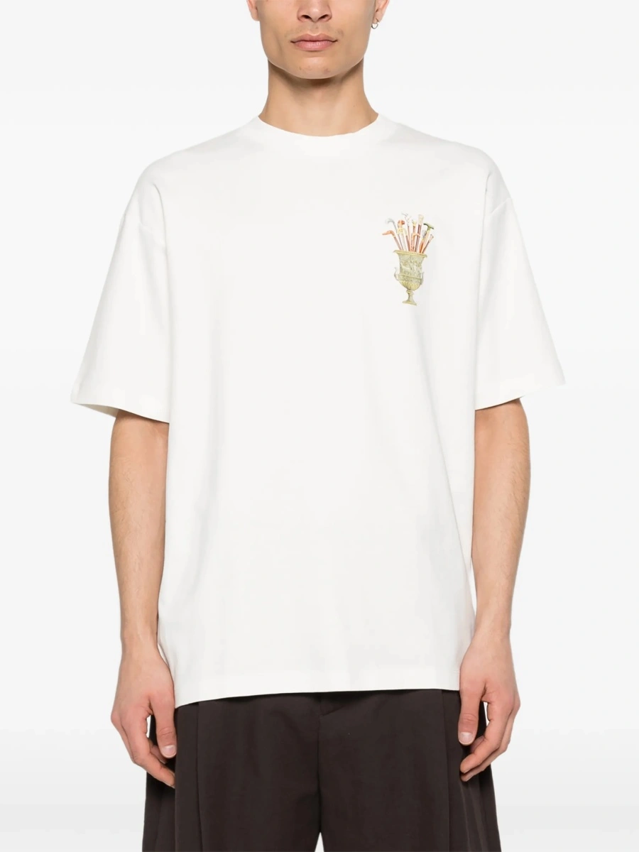 Tricou DRÔLE DE MONSIEUR alb - Img 3