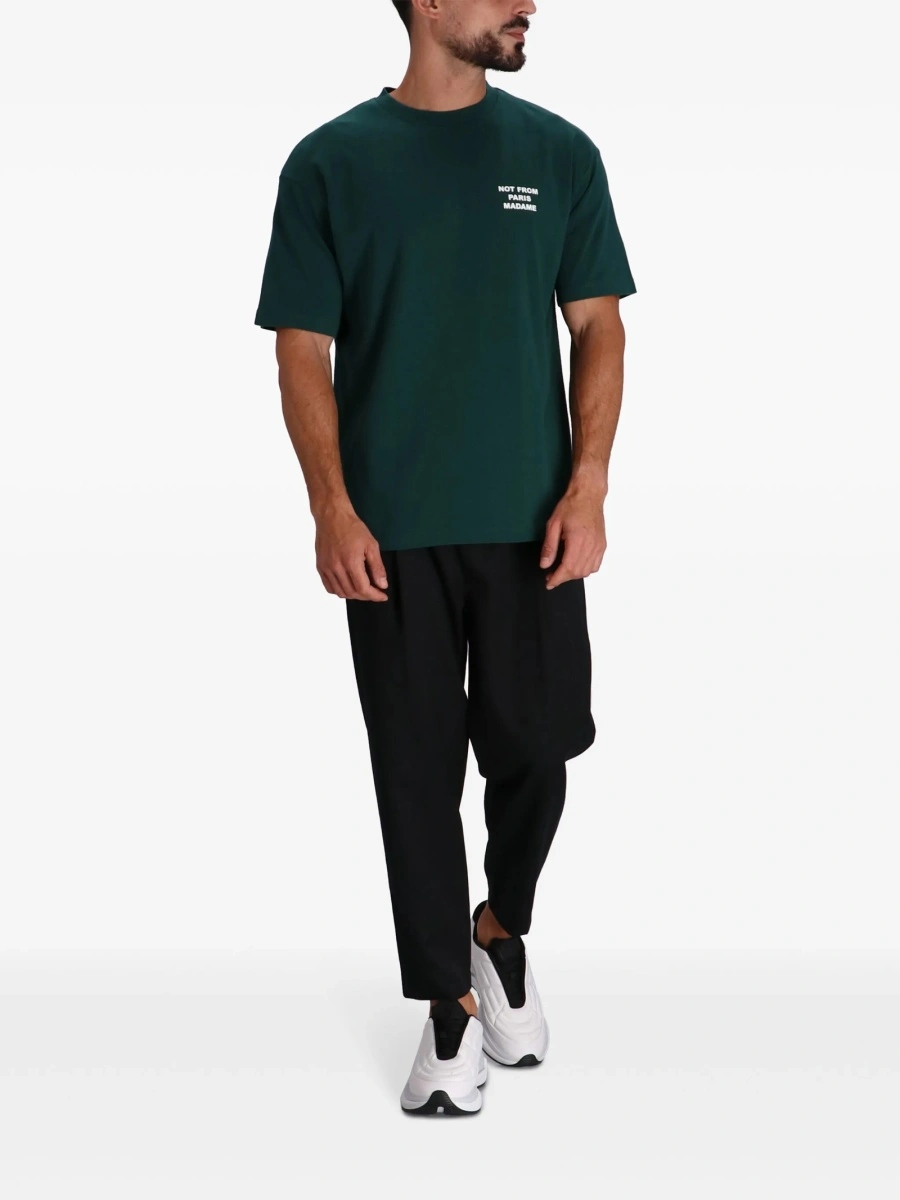 Tricou DRÔLE DE MONSIEUR verde - Img 2