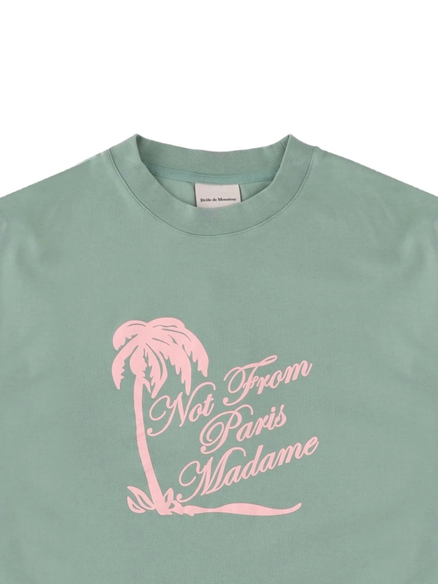 Tricou DRÔLE DE MONSIEUR verde - Img 2