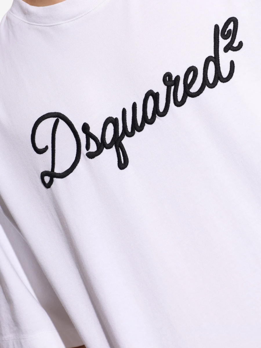 Tricou DSQUARED2 alb - Img 5