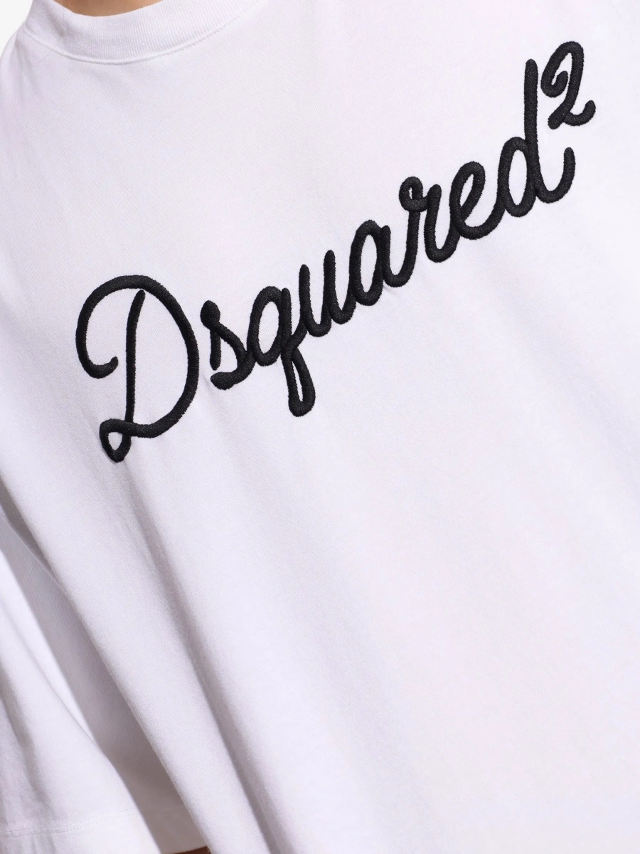 Tricou DSQUARED2 alb - Img 5