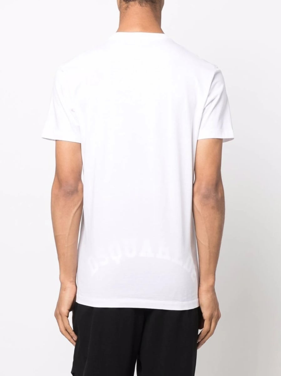 Tricou DSQUARED2 alb - Img 4