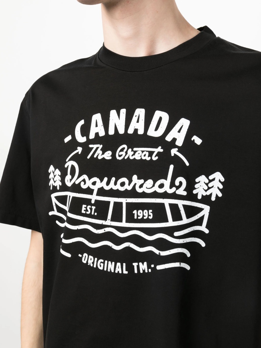 Tricou DSQUARED2 negru - Img 5