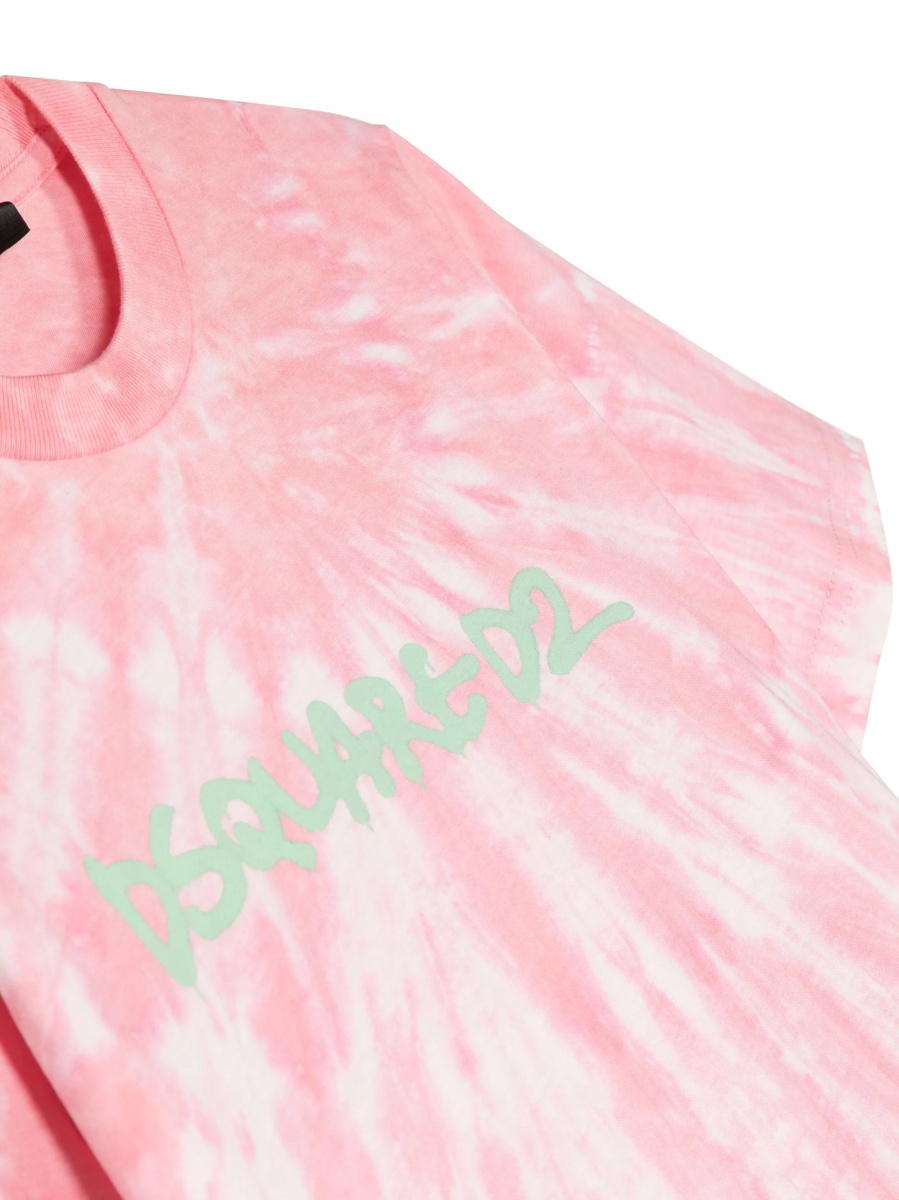 Tricou DSQUARED2 roz - Img 3