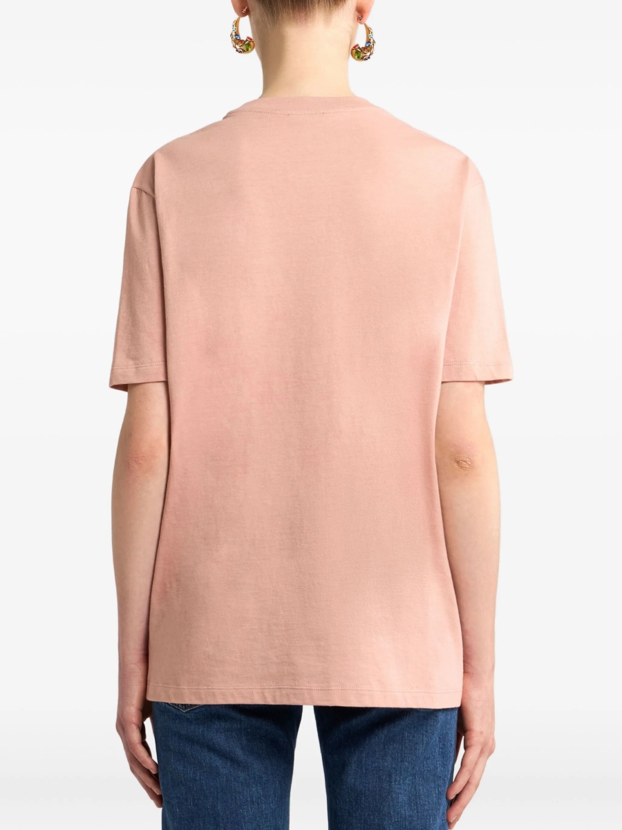 Tricou ETRO roz - Img 3