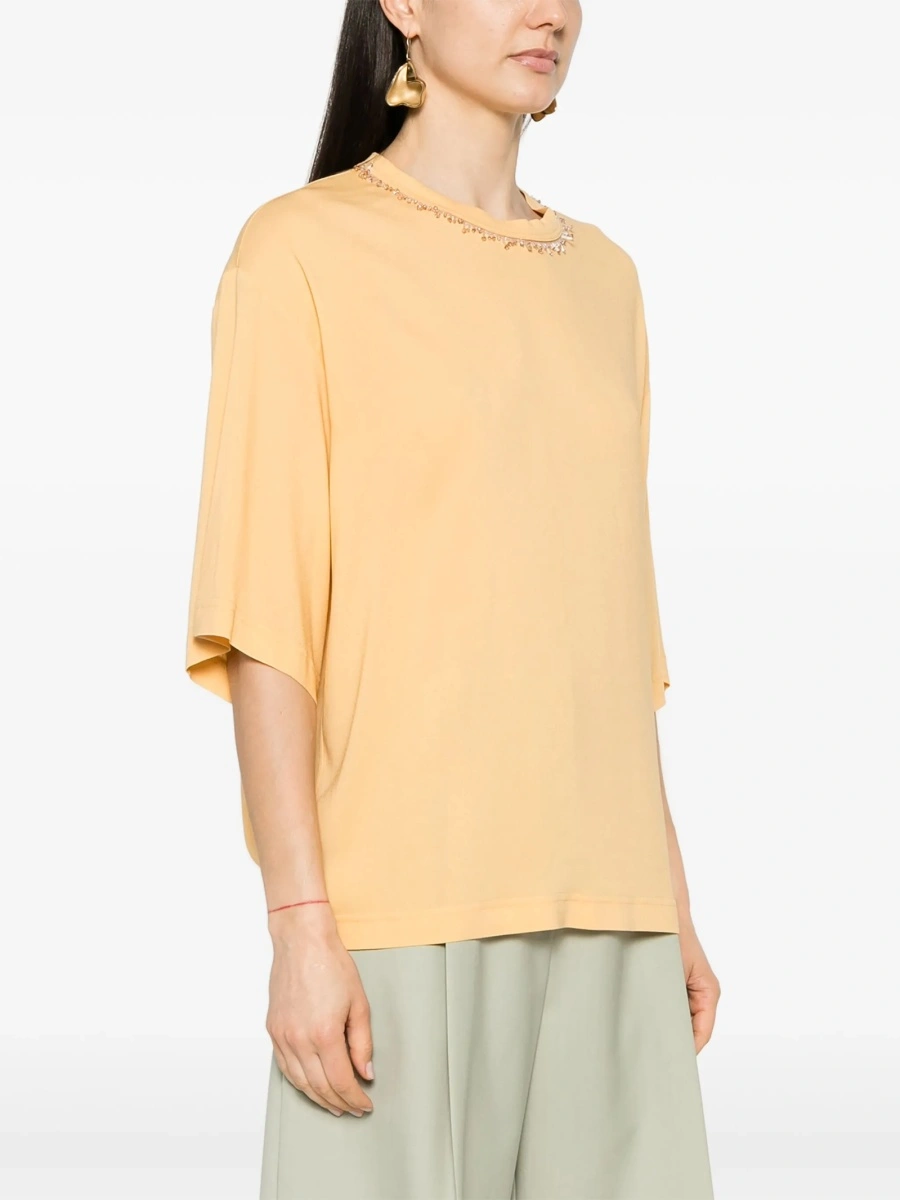 Tricou Fabiana Filippi portocaliu - Img 3