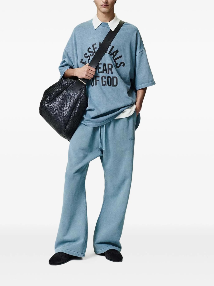 Tricou Fear Of God Essentials albastru - Img 2