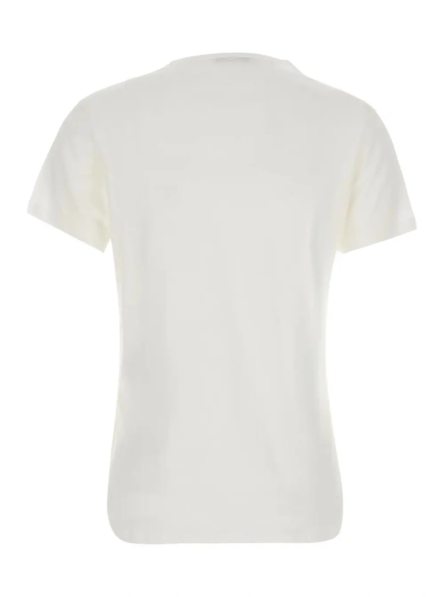 Tricou Fendi alb din bumbac 'TI AMO' - Img 2