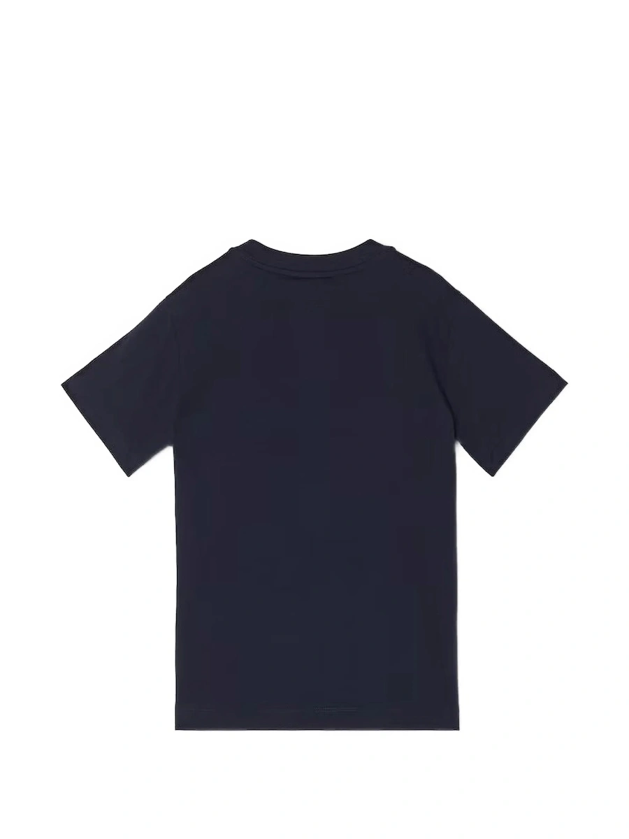 Tricou Fendi albastru din bumbac - Img 4