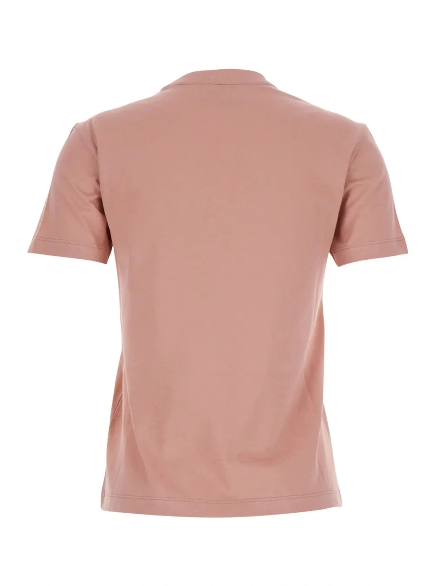 Tricou Fendi roz din bumbac - Img 2