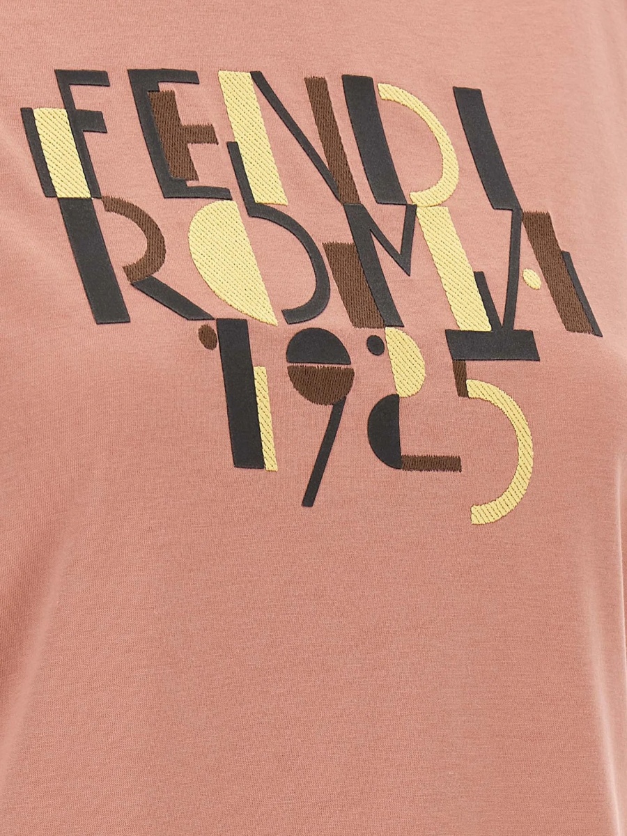 Tricou Fendi roz - Img 3