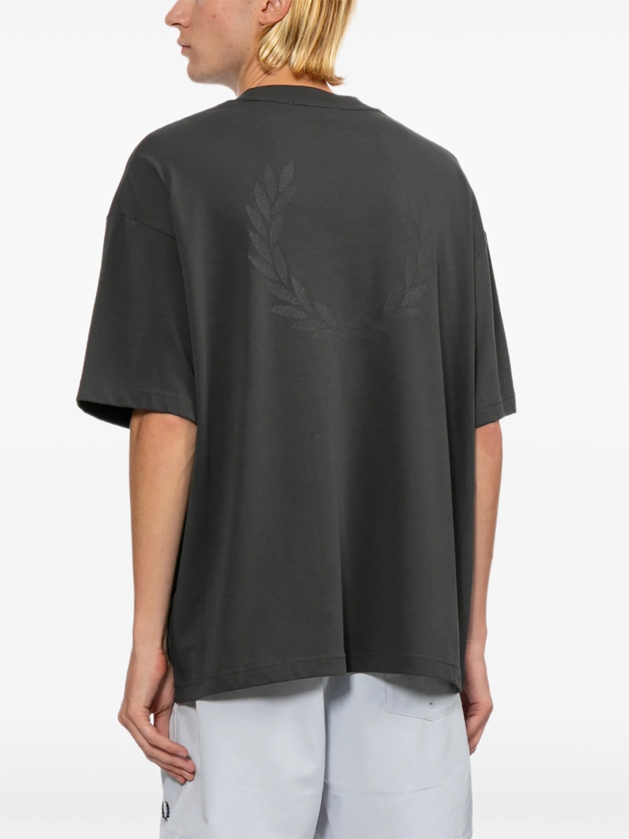 Tricou Fred Perry gri - Img 4