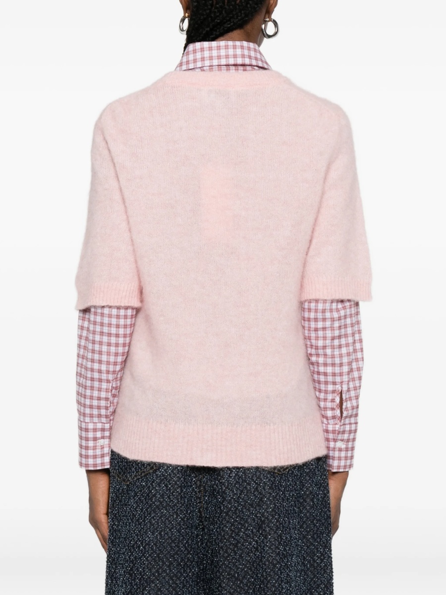 Tricou Ganni roz - Img 4