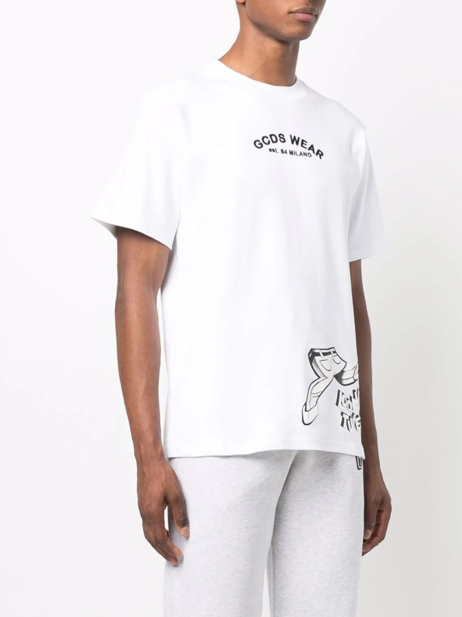 Tricou GCDS alb - Img 3