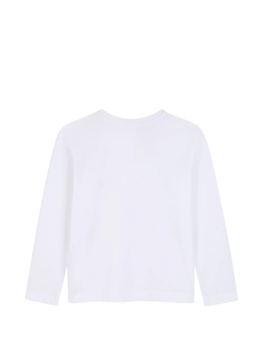 Tricou Givenchy alb din bumbac organic - Img 2