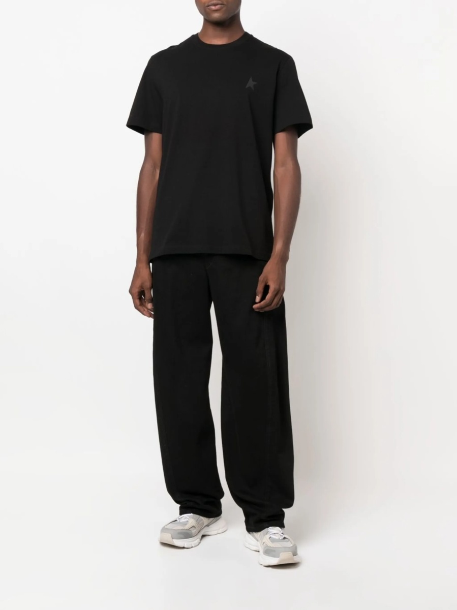 Tricou Golden Goose star negru - Img 2