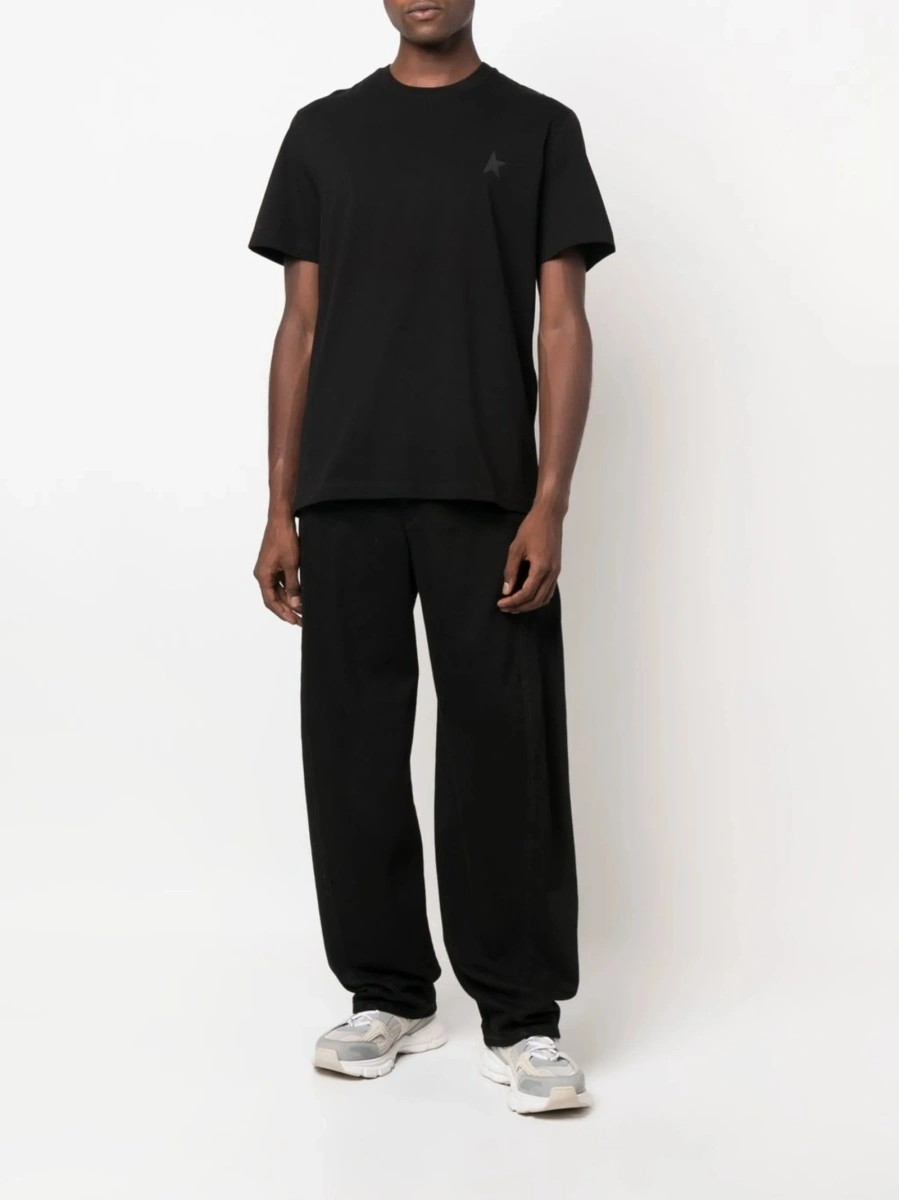 Tricou Golden Goose star negru - Img 2