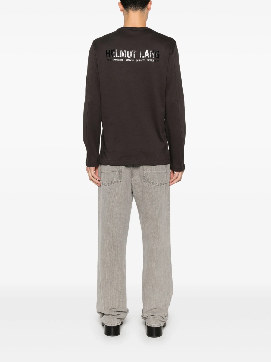 Tricou HELMUT LANG maro - Img 2