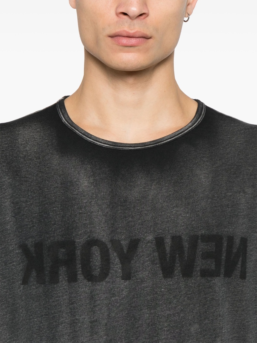Tricou HELMUT LANG negru - Img 4
