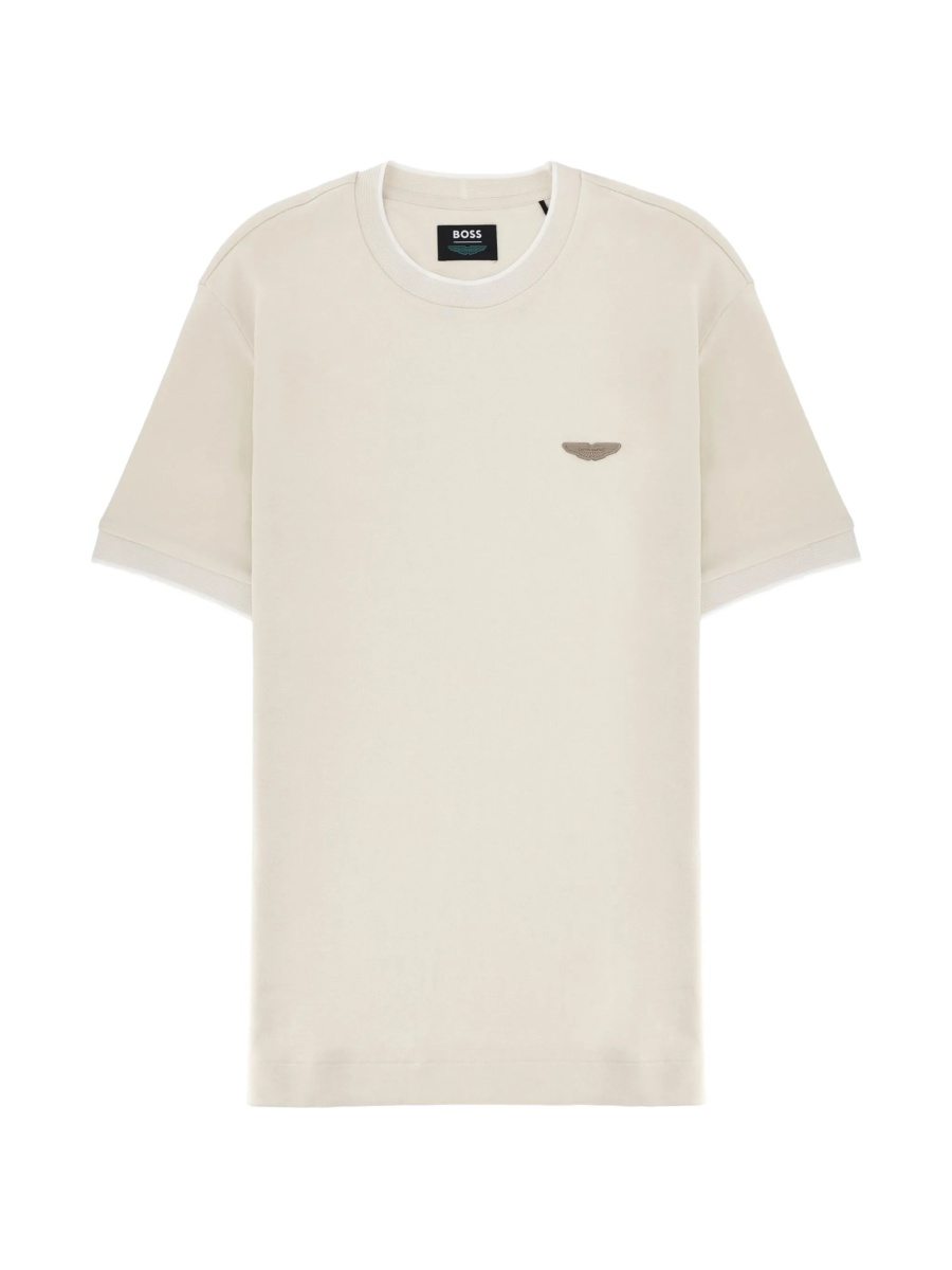 Tricou Hugo Boss neutru - Img 2