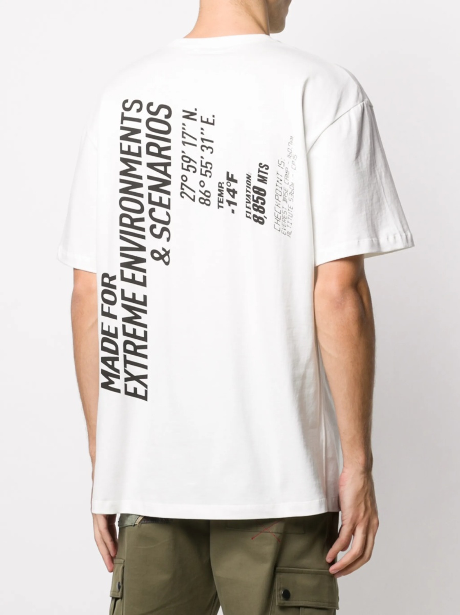 Tricou Ih Nom Uh Nit alb - Img 4