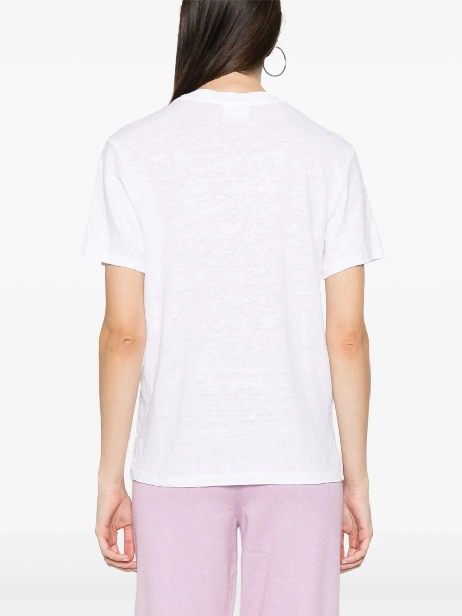 Tricou ISABEL MARANT ETOILE alb - Img 4
