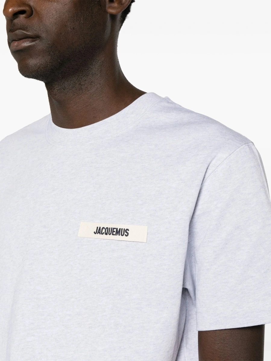 Tricou JACQUEMUS gri - Img 9