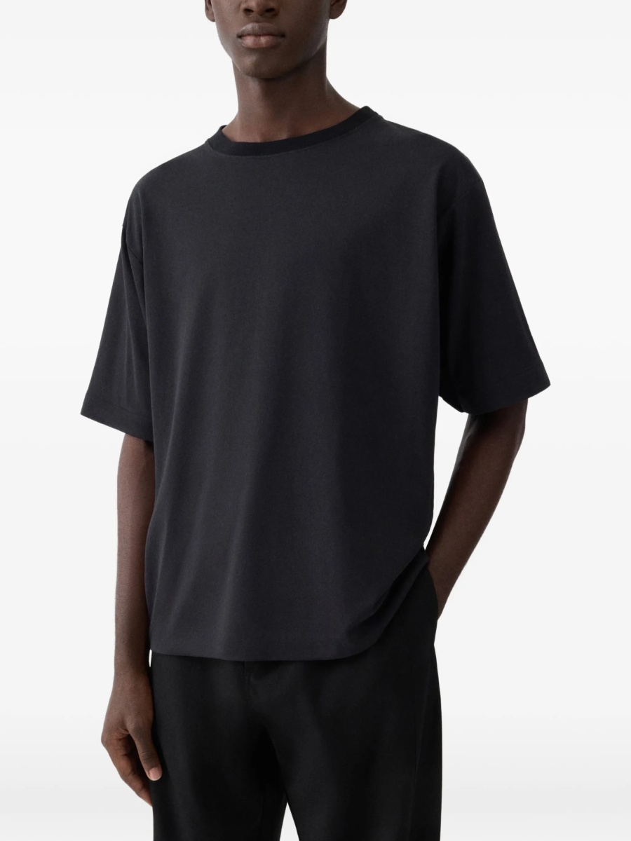 Tricou JACQUEMUS Rond Carré negru - Img 2