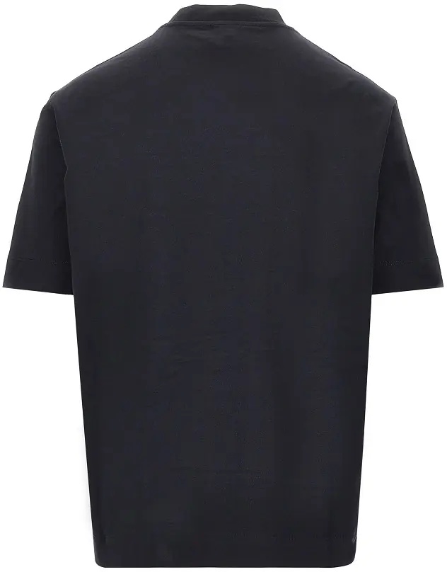Tricou Jersey T-shirt with logo patch - Img 3