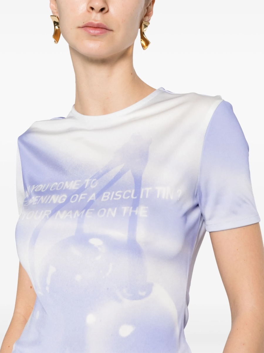 Tricou Jil Sander albastru - Img 5