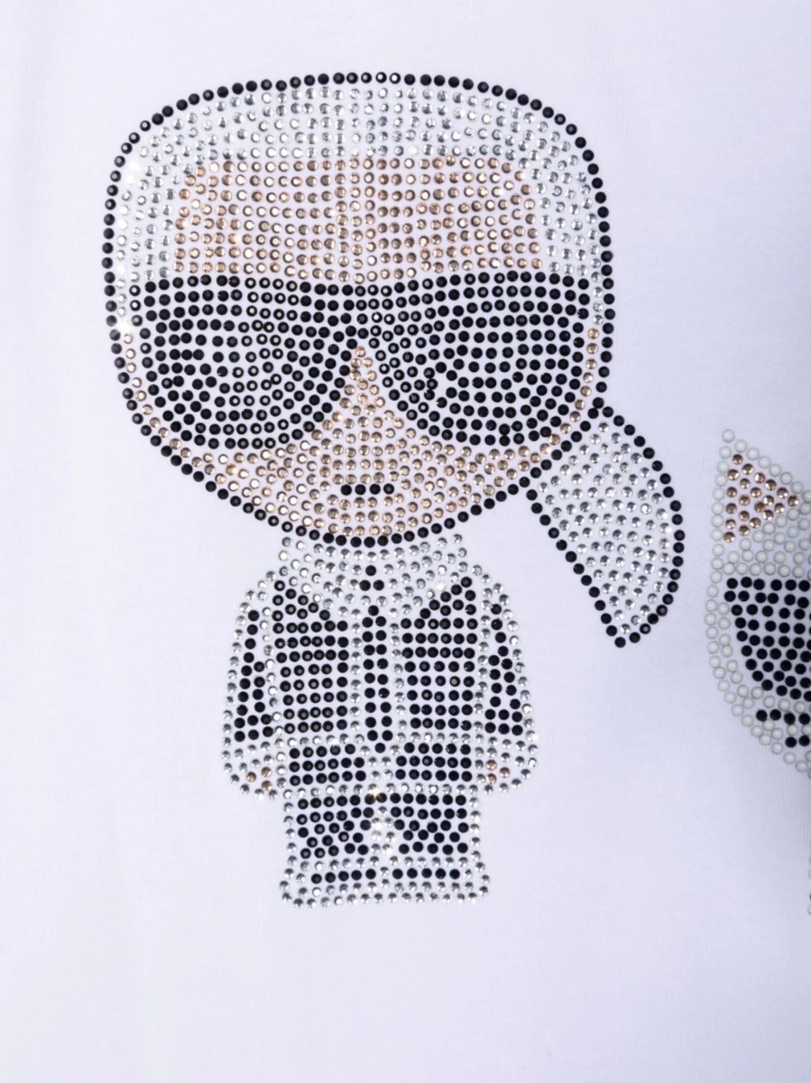 Tricou Karl Lagerfeld alb - Img 3