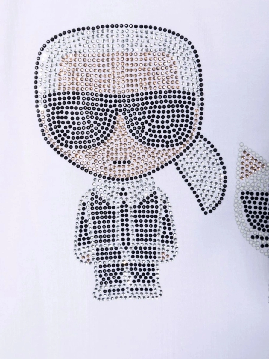Tricou Karl Lagerfeld alb - Img 3