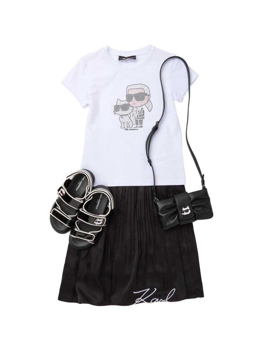 Tricou Karl Lagerfeld alb - Img 4