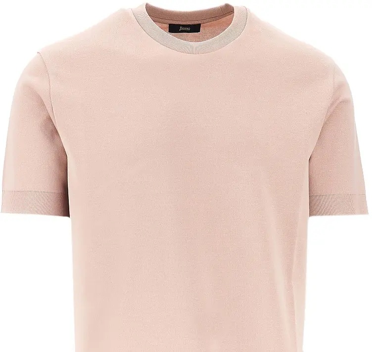 Tricou Knit effect jersey T-shirt - Img 2