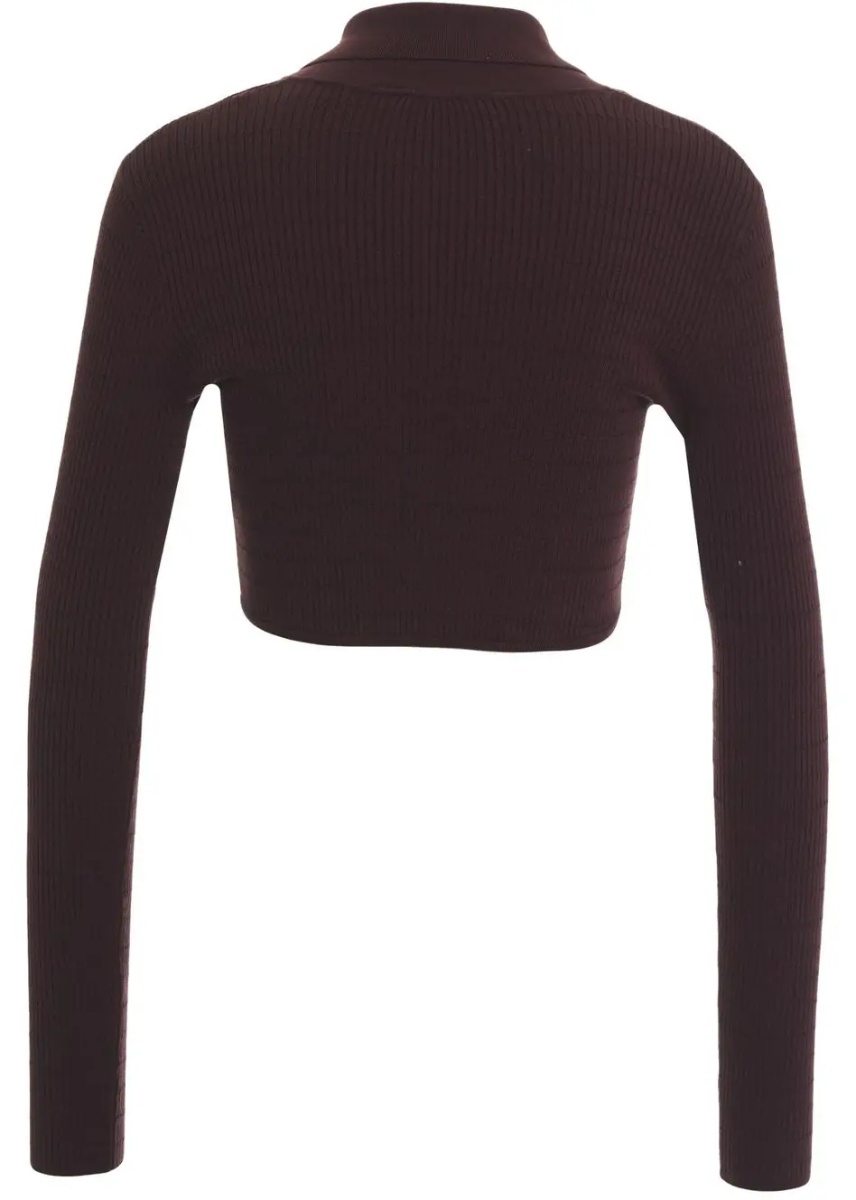 Tricou Knit top with logo details - Img 3