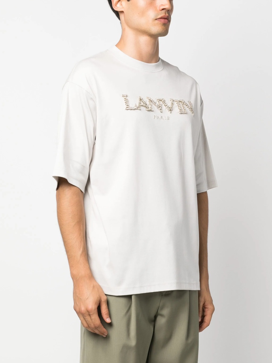 Tricou Lanvin gri - Img 3