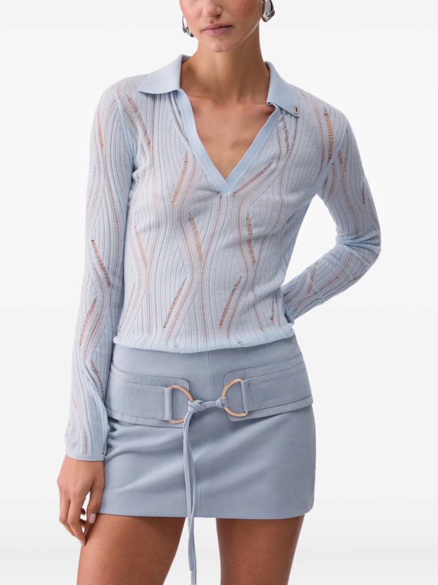 Tricou Liu Jo albastru - Img 3