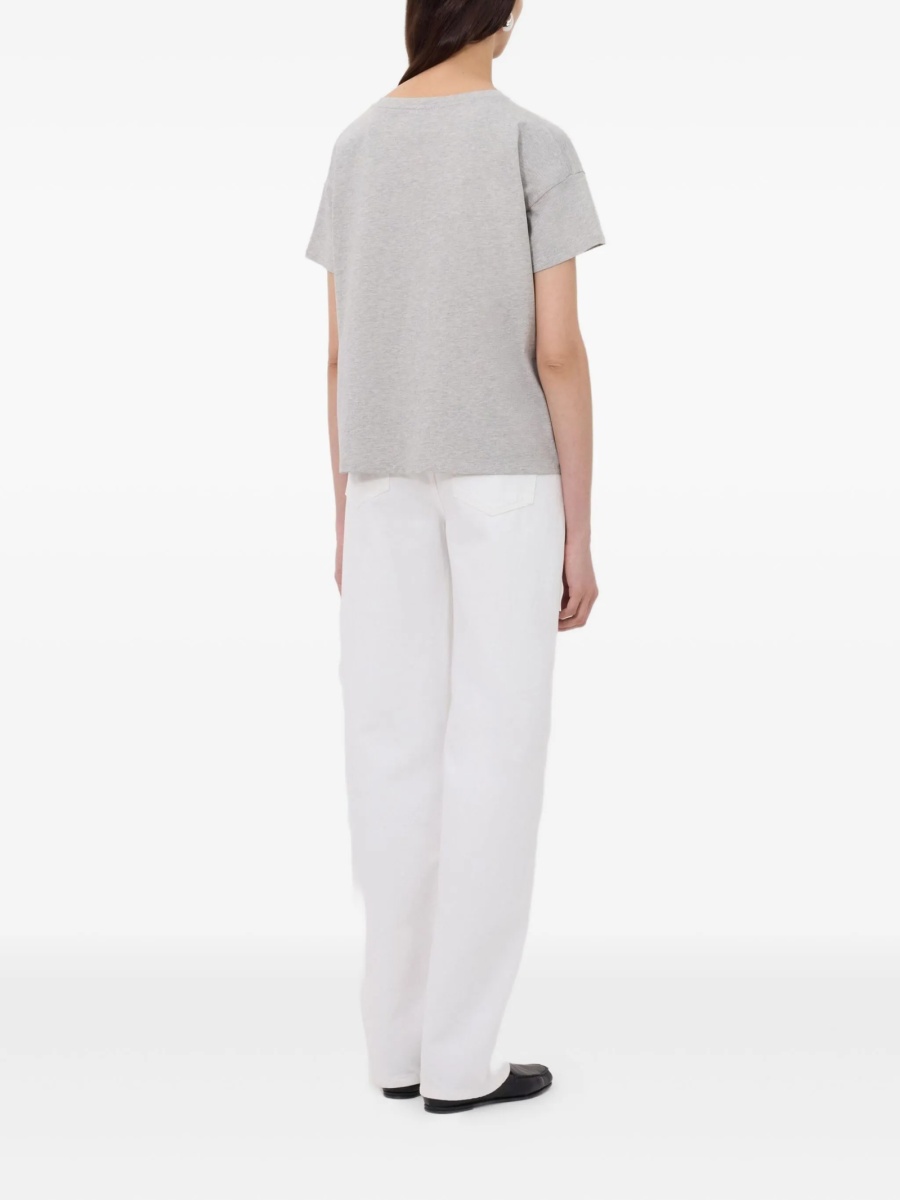 Tricou LOULOU DE SAISON gri - Img 3