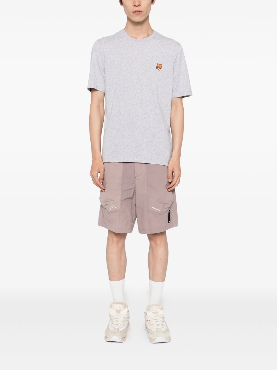 Tricou MAISON KITSUNÉ gri - Img 2