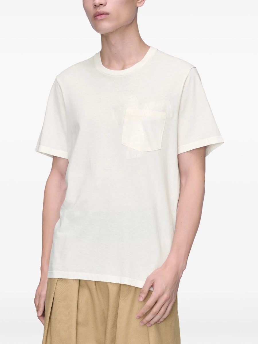 Tricou Maison Margiela alb - Img 3