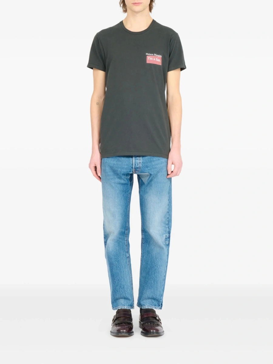 Tricou Maison Margiela gri - Img 2
