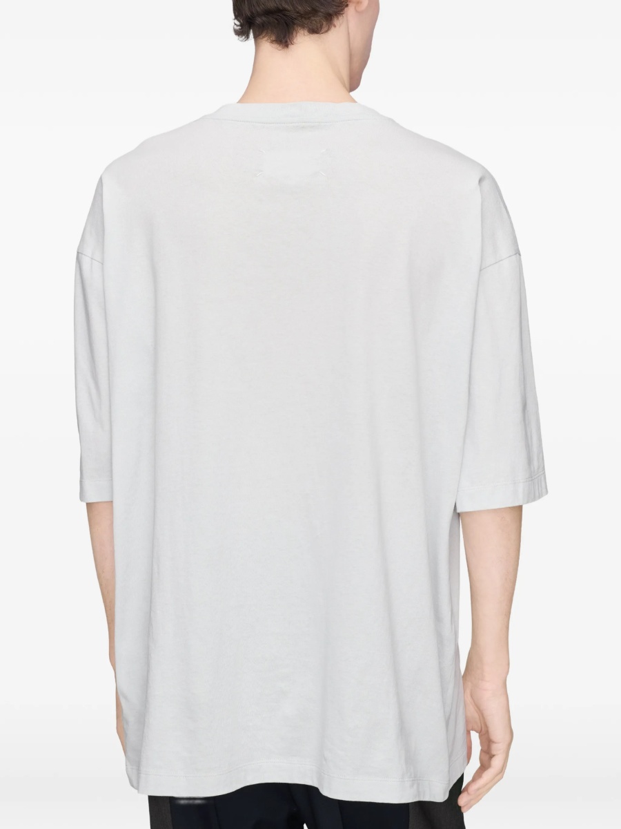 Tricou Maison Margiela gri - Img 5