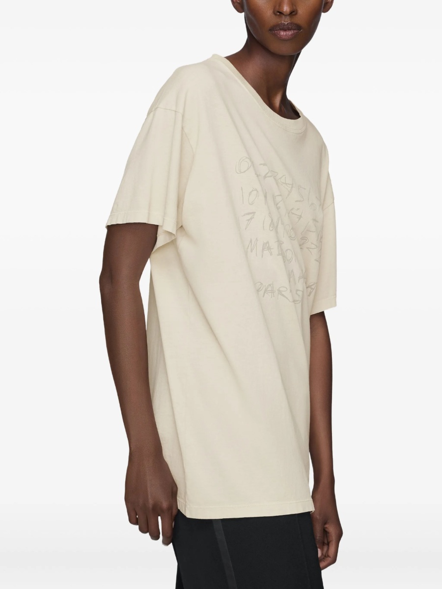 Tricou Maison Margiela neutru - Img 4