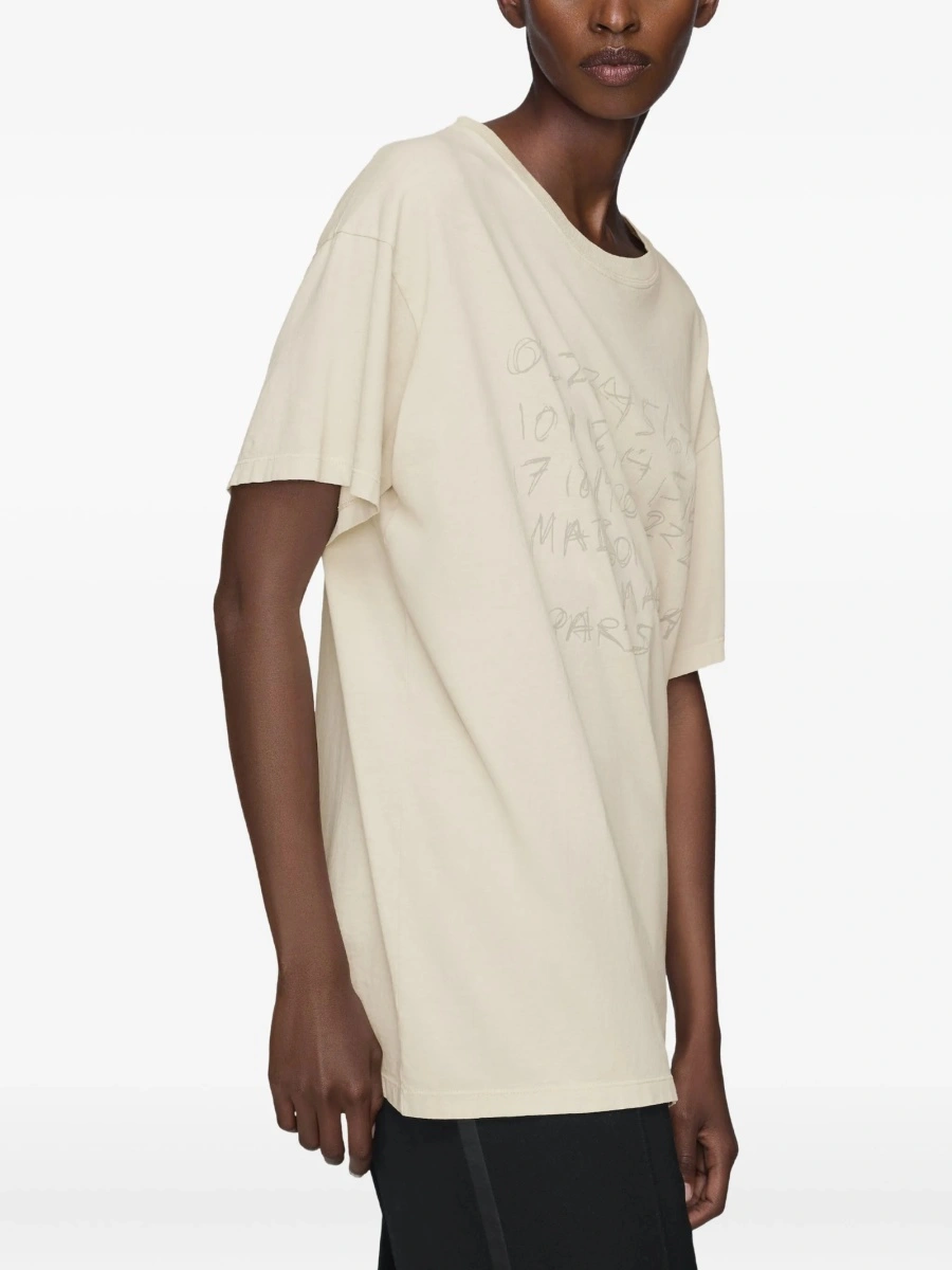 Tricou Maison Margiela neutru - Img 4